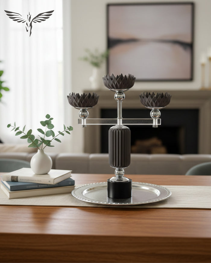 Lotus Candelabra Holder