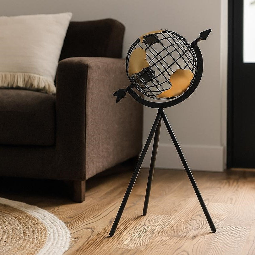 ديكور الكرة الأرضية الشبكية