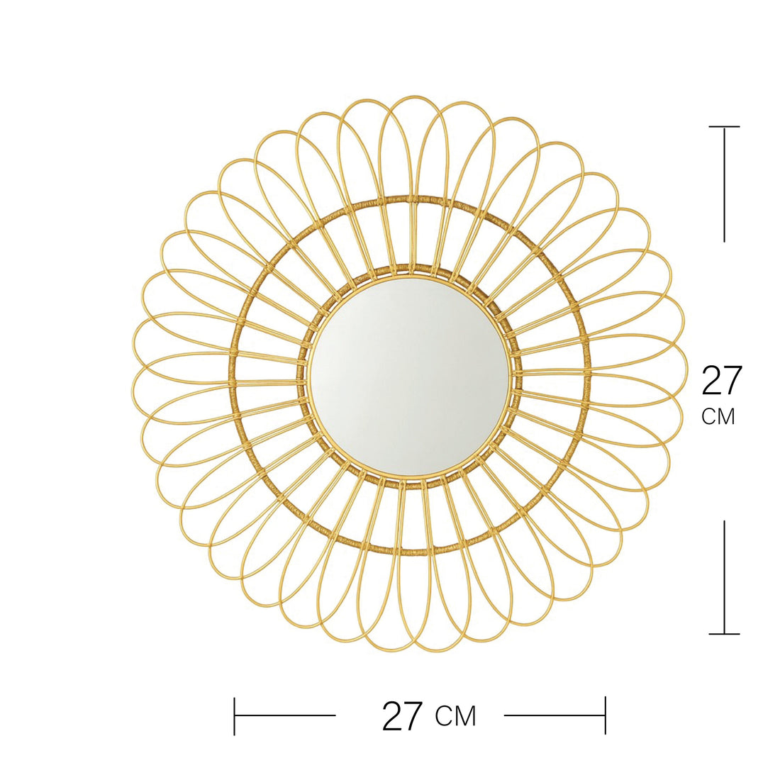 هالة زهرية – قطعة جدارية زخرفية
