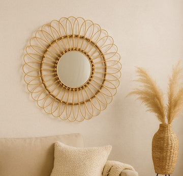 هالة زهرية – قطعة جدارية زخرفية