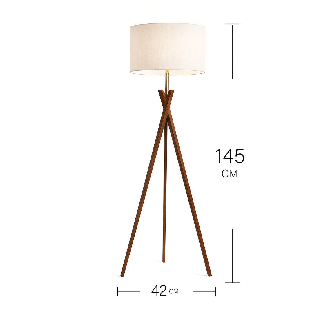 مصباح أرضي بإضاءة ناعمة