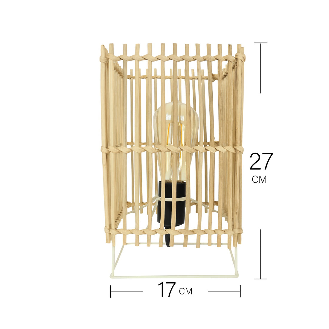 مصباح الهالة الخشبية